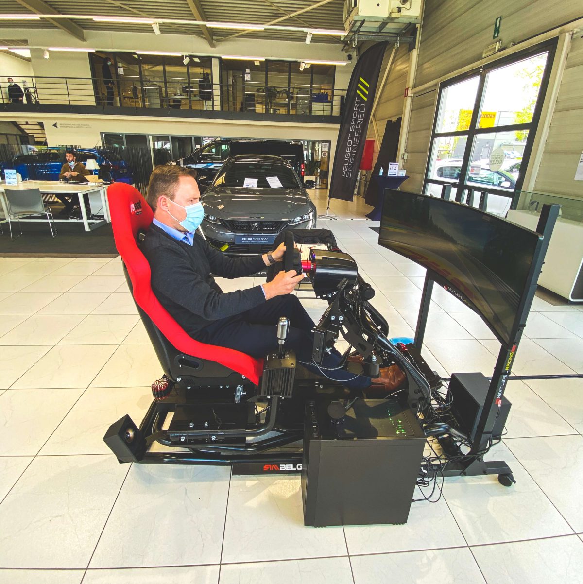 Location de Simulateur Voiture Professionnel⎜Belgique